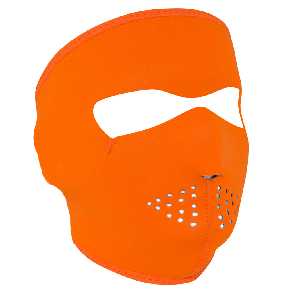 High-Vis Orange Full Face Mask