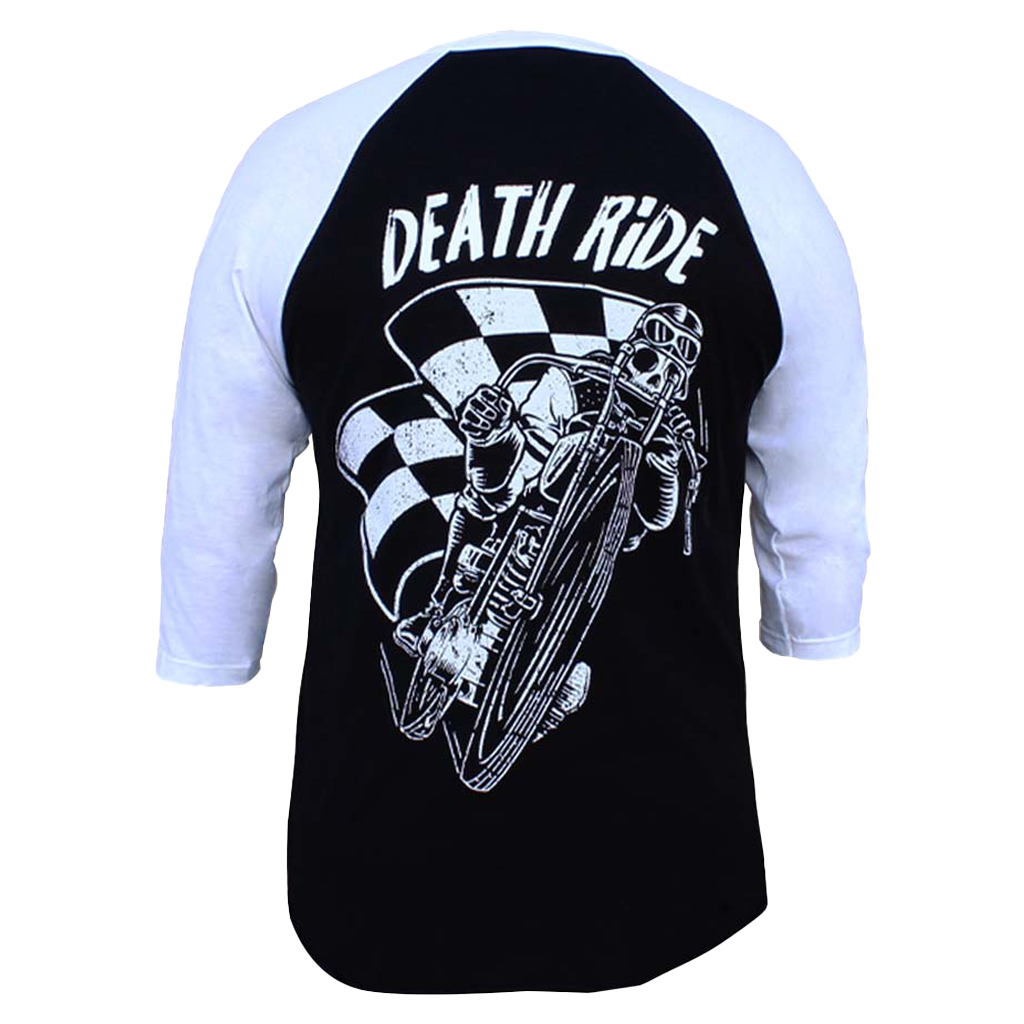 Death Ride Baseball T-Shirt