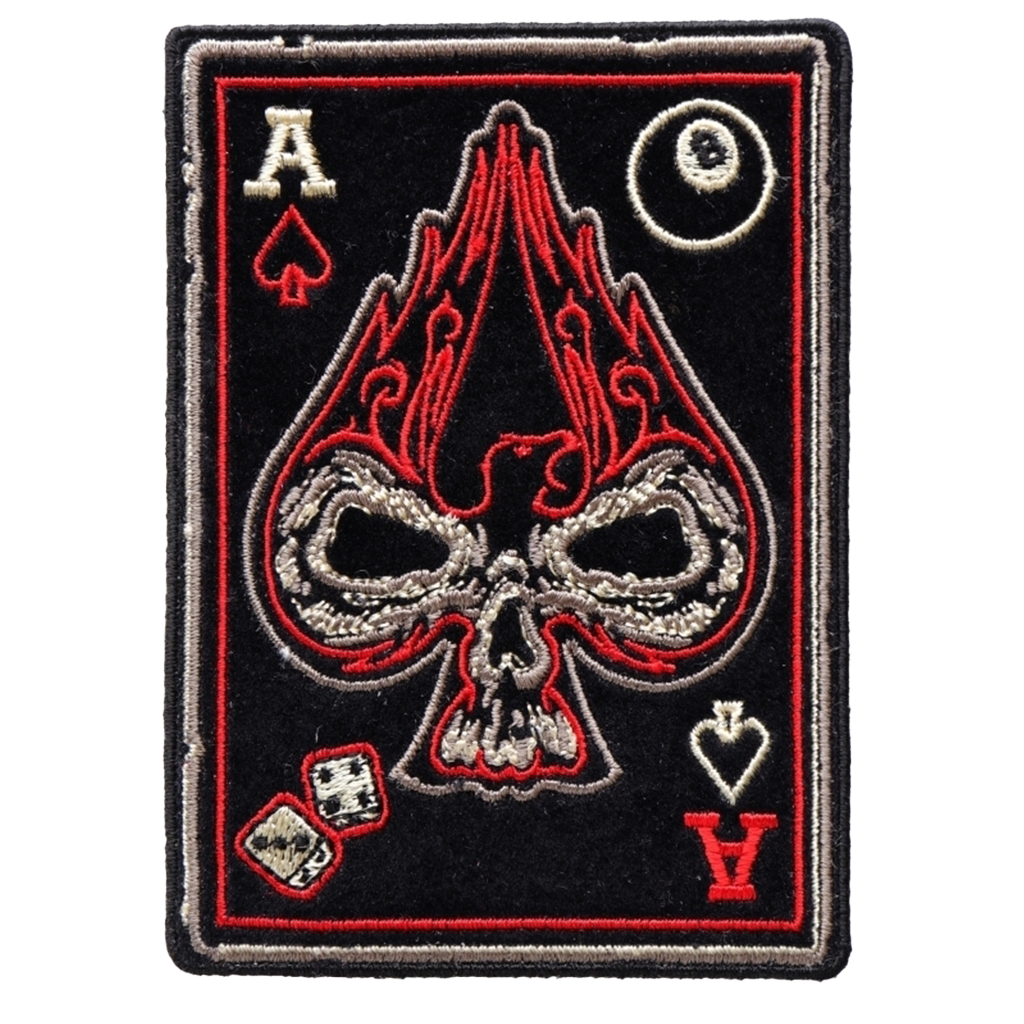 Ace of Spades Skull Small Patch