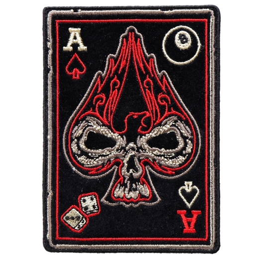 Ace of Spades Skull Small Patch