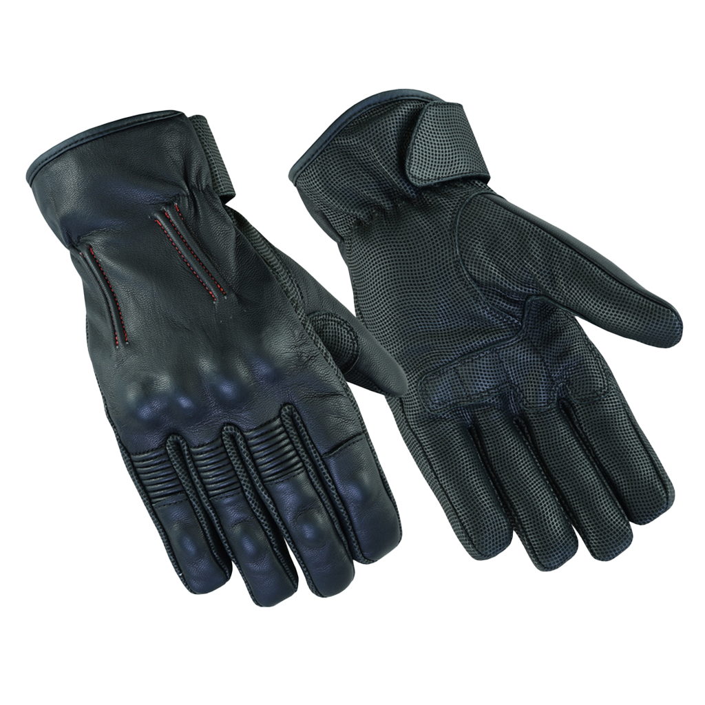 Rakish Motorcycle Glove in Black