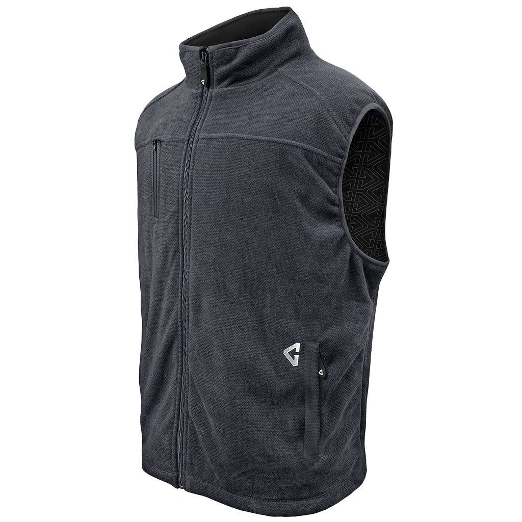 Gerbing 7V Men's Thermite Fleece Heated Vest 2.0 in Grey