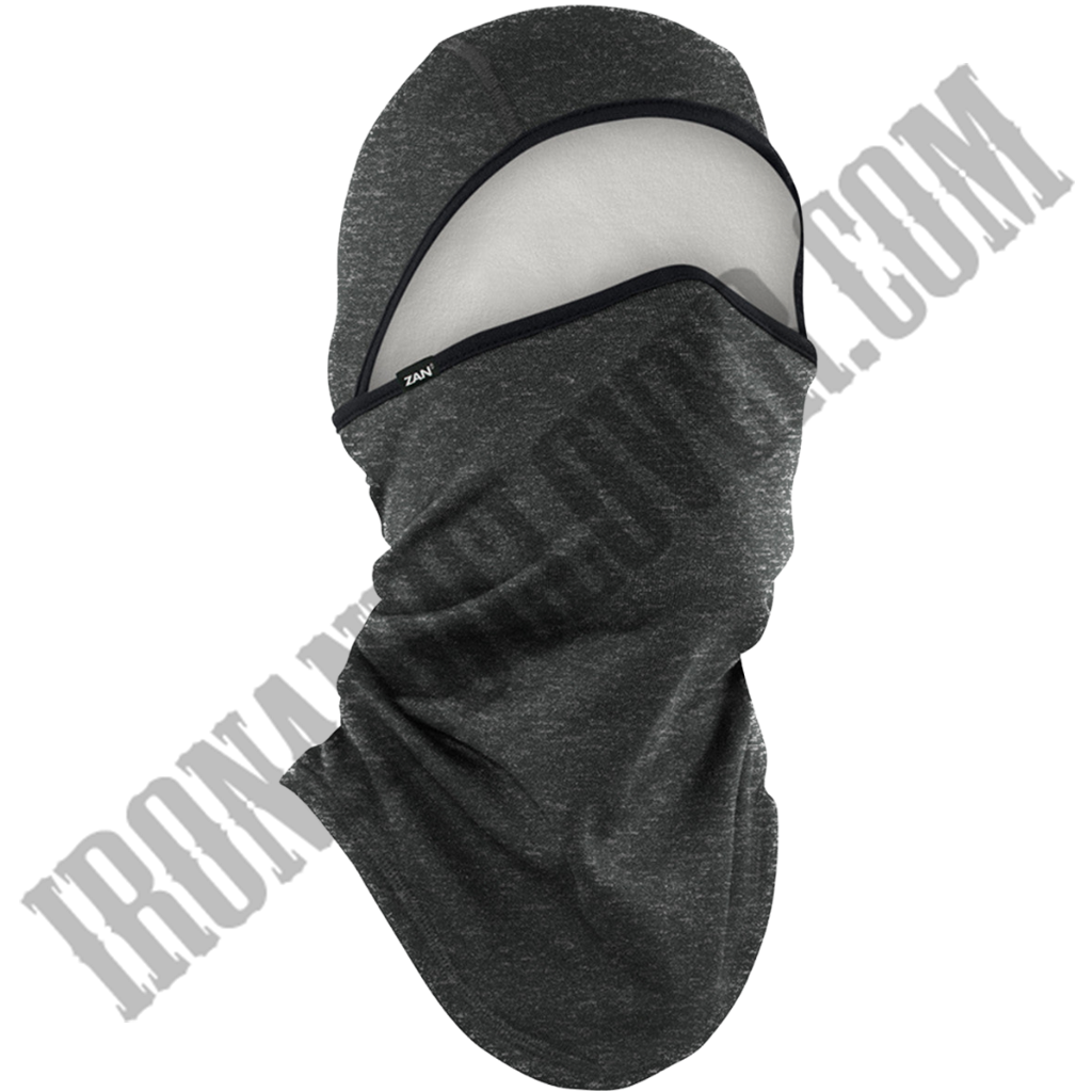 Convertible Balaclava in Charcoal Heather