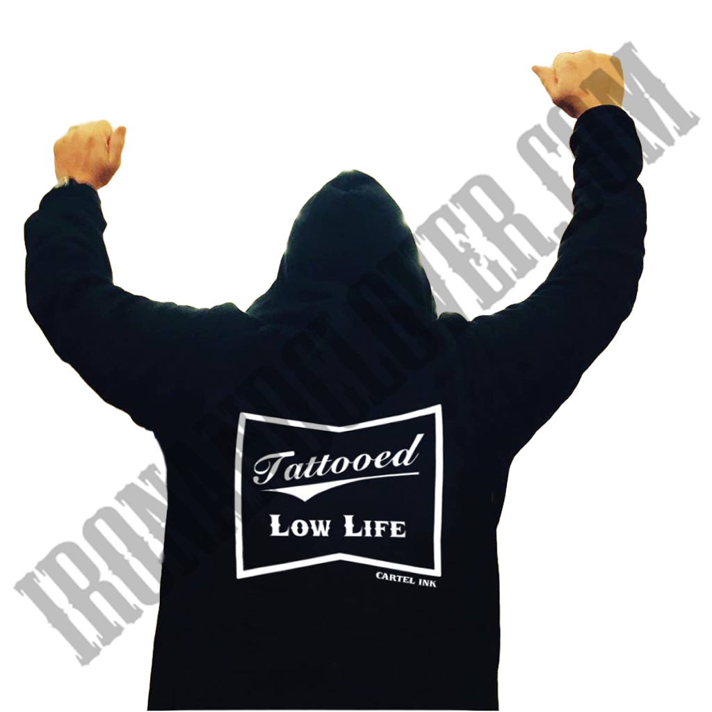 Tattooed Low Life Zip-UP Hoodie