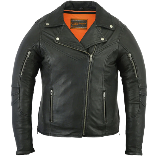 Women's Modern Longer Beltless Biker Jacket