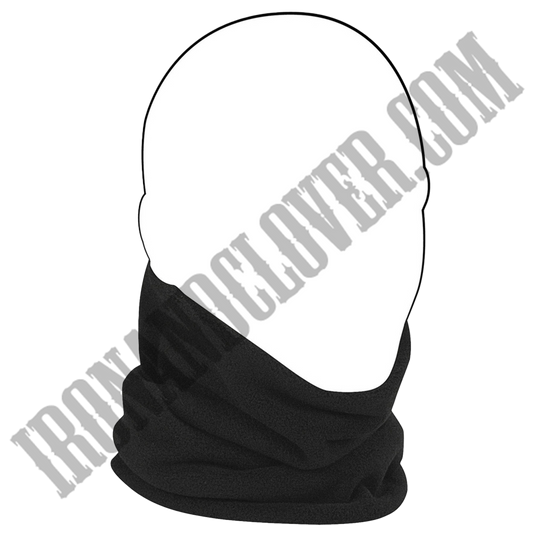 Black Micro-Fleece Neck Gaiter