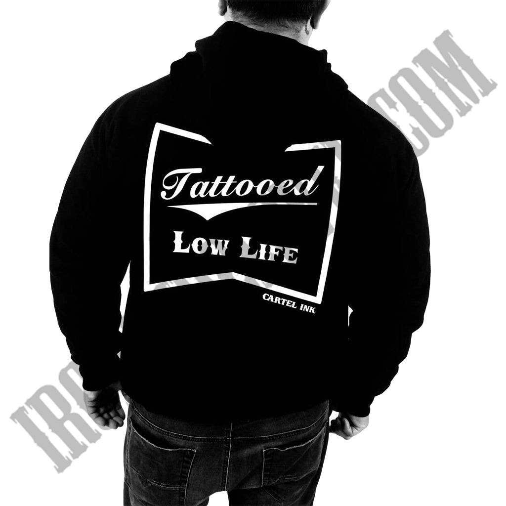 Tattooed Low Life Zip-UP Hoodie