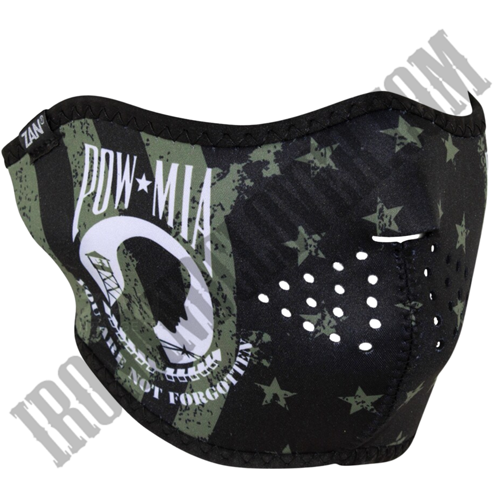 POW★MIA Half Face Mask