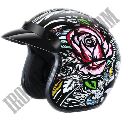 Daytona Cruiser with Visor in Tribal Graffiti