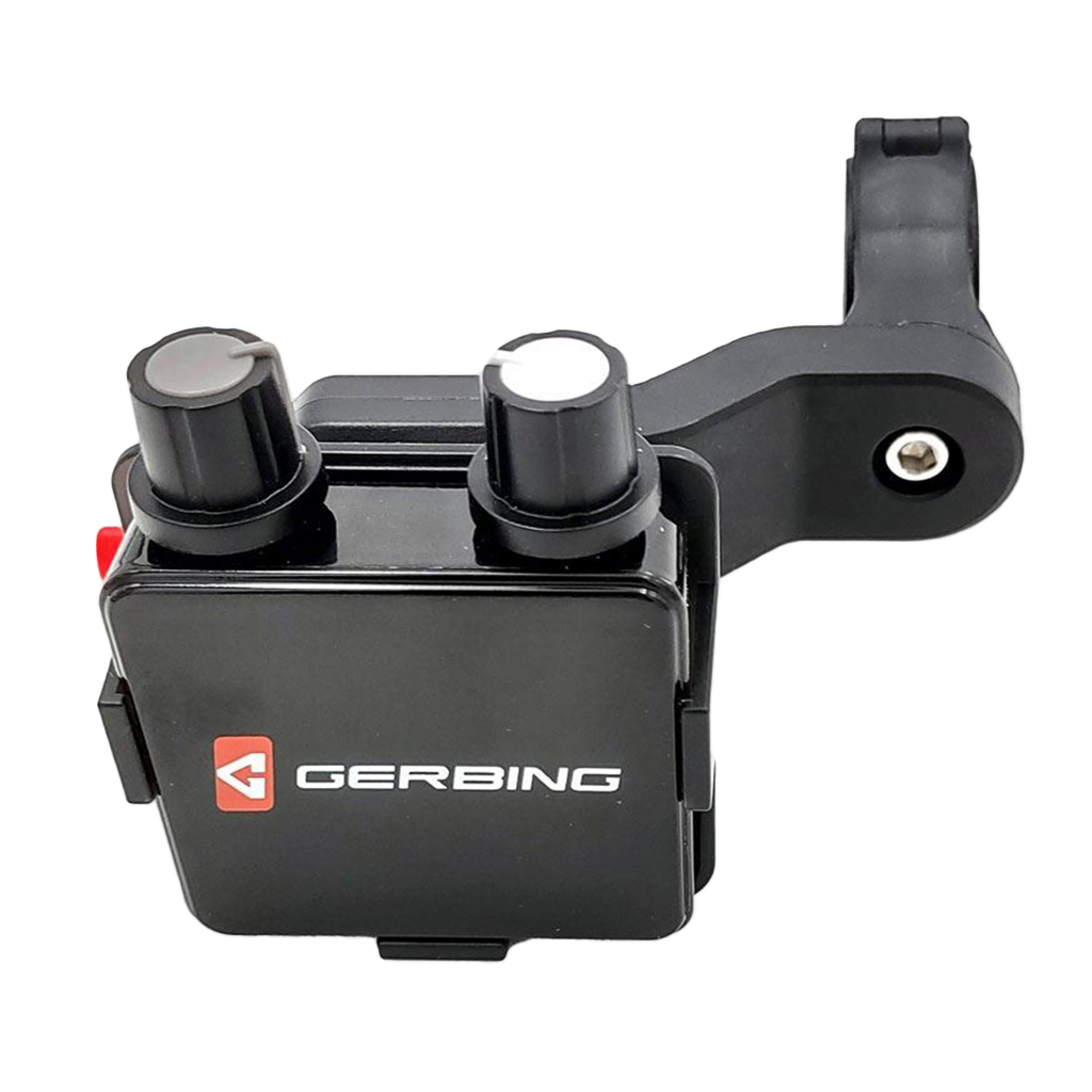 Gerbing 12V Dual Remote Clip Case with Motorcycle Mount