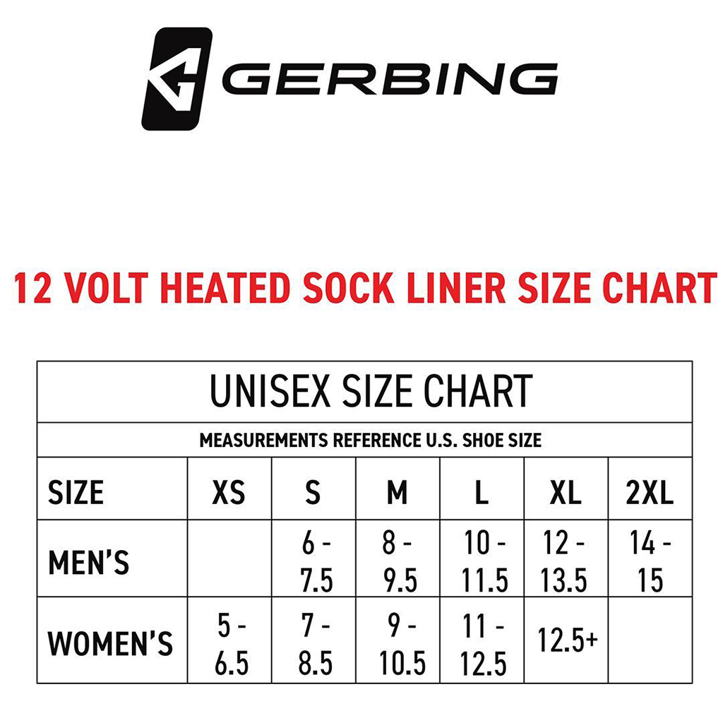 Gerbing 12V Heated Sock Liners