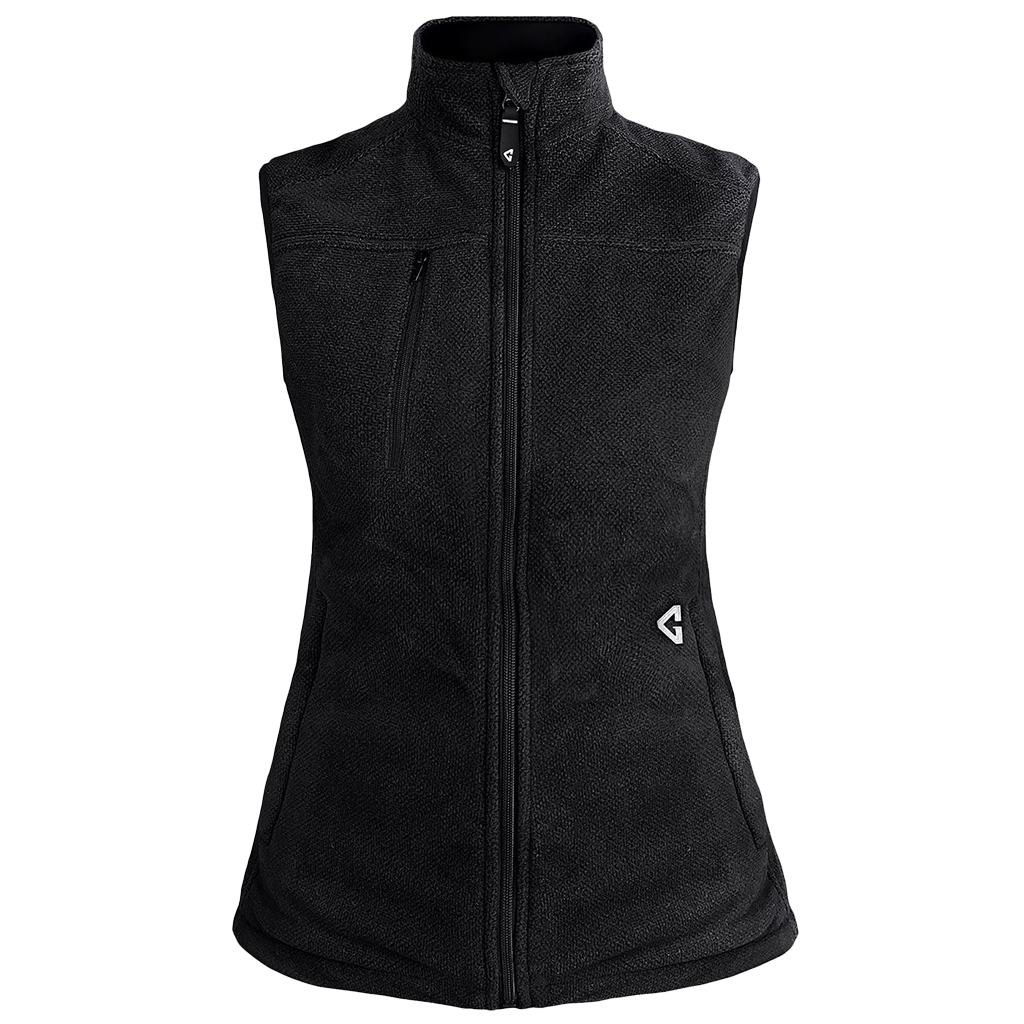 Gerbing 7V Women's Thermite Fleece Heated Vest 2.0 in Black