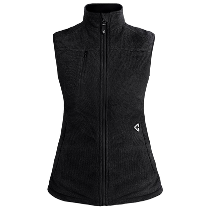 Gerbing 7V Women's Thermite Fleece Heated Vest 2.0 in Black