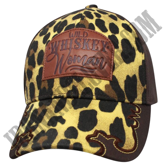 Wild Whiskey Woman Cap