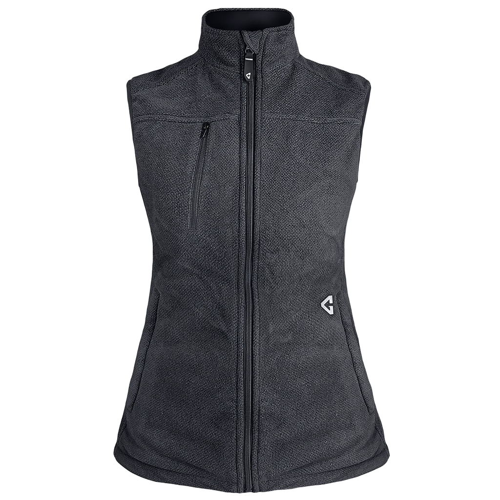 Gerbing 7V Women's Thermite Fleece Heated Vest 2.0 in Grey