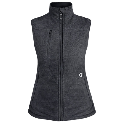 Gerbing 7V Women's Thermite Fleece Heated Vest 2.0 in Grey