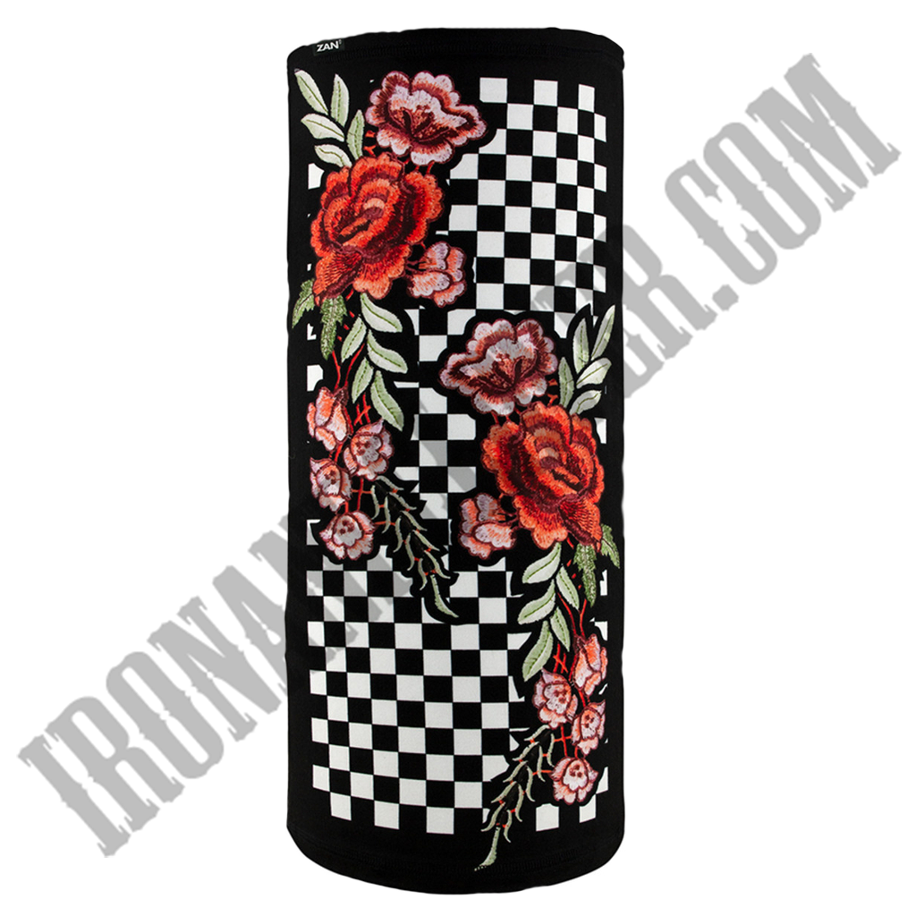 Checkered Floral Motley Tube®