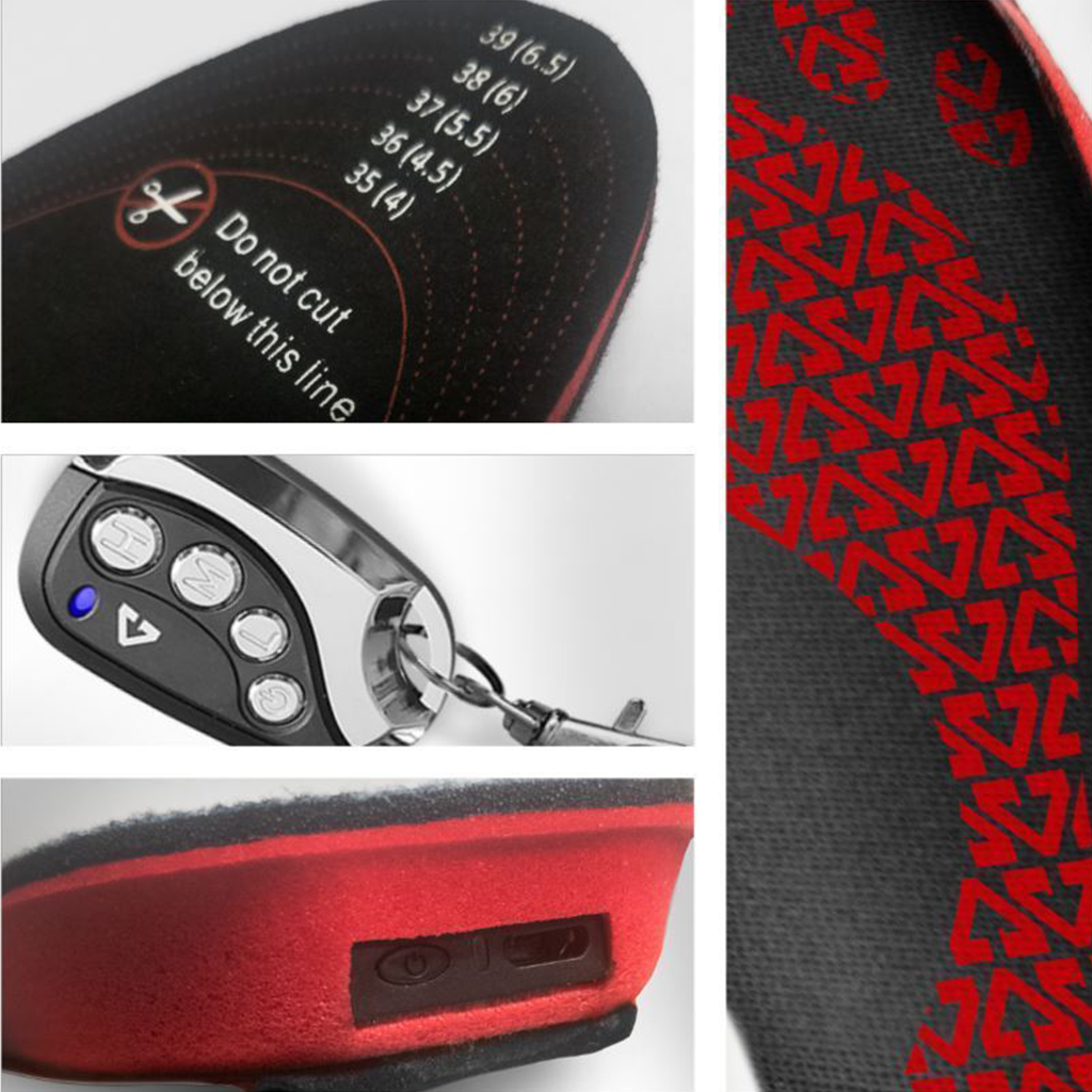 Gerbing Rechargeable Heated Insoles with Remote