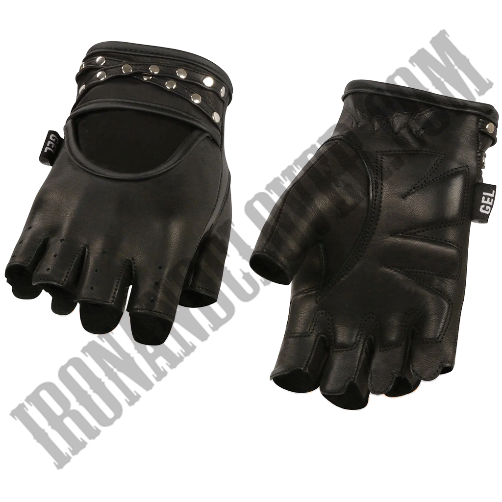 Fingerless Studded Glove