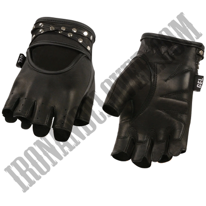 Fingerless Studded Glove