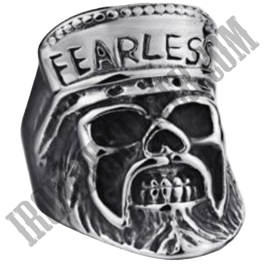 King Fearless Skull Ring