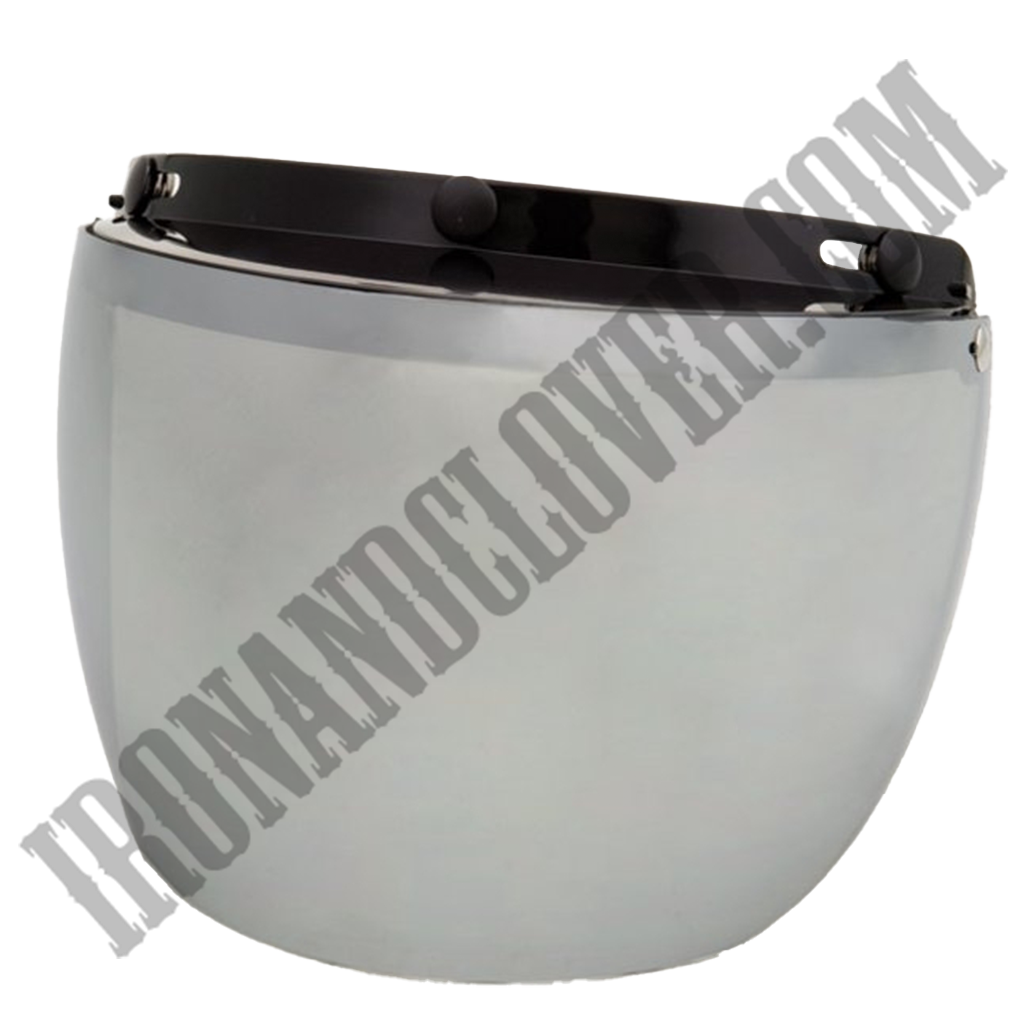 Snap & Flip Shield in Hard Coated Silver Mirror