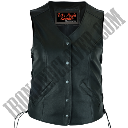 Longer Body Vest with Side Laces