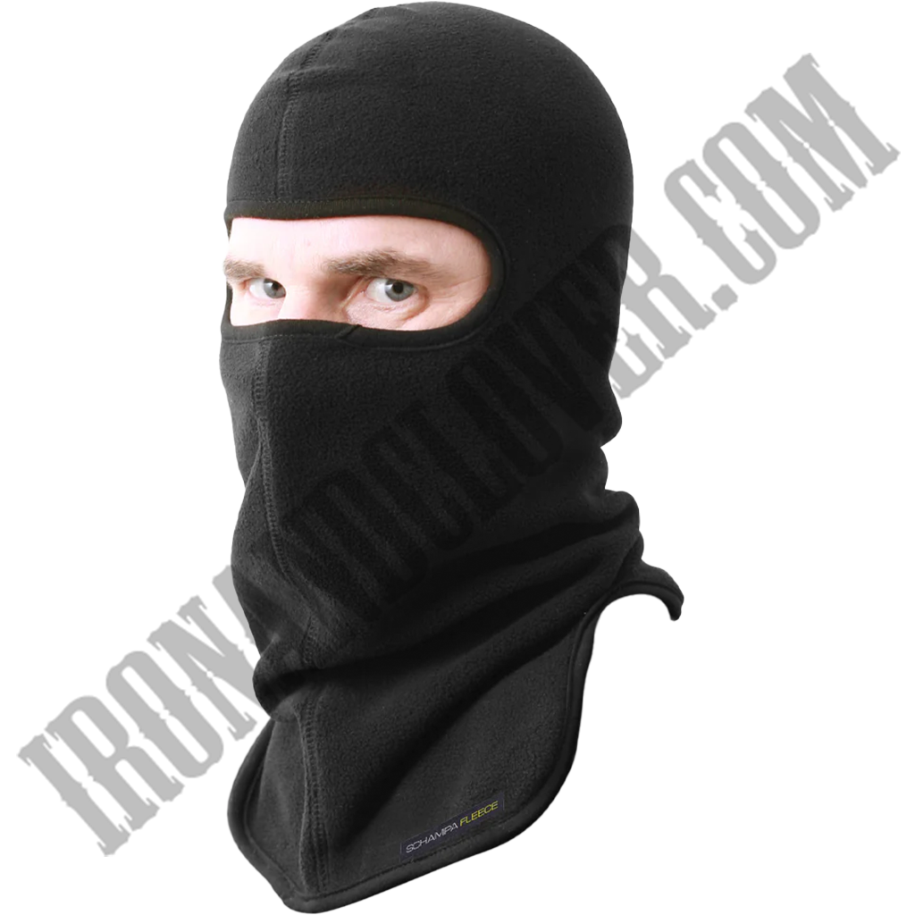 Fleece Pharoah Balaclava in Black