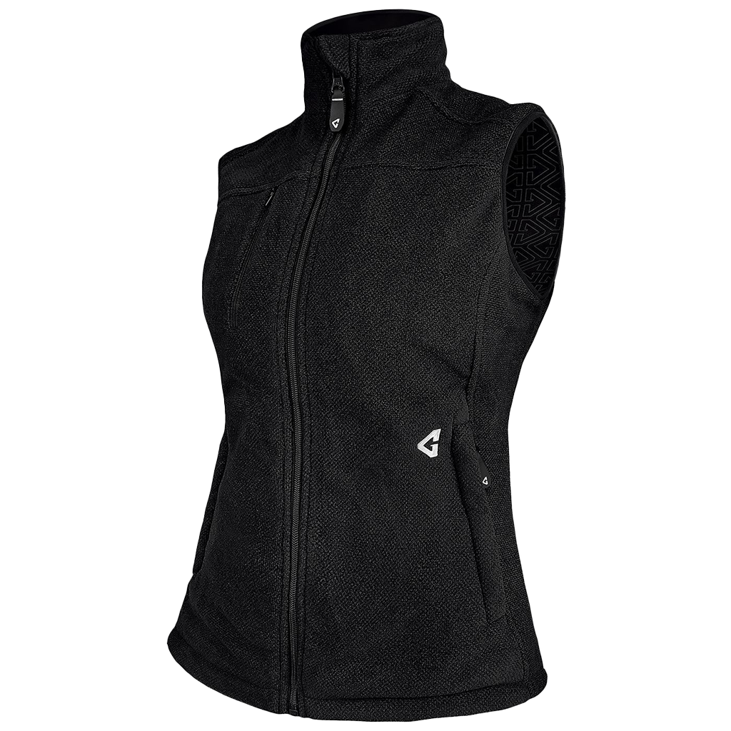 Gerbing 7V Women's Thermite Fleece Heated Vest 2.0 in Black