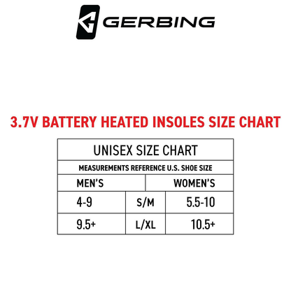 Gerbing Rechargeable Heated Insoles with Remote