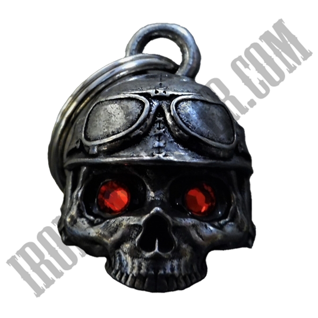 Motorcycle Helmet Skull Diamond Bell