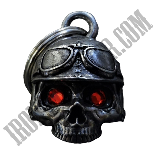 Motorcycle Helmet Skull Diamond Bell