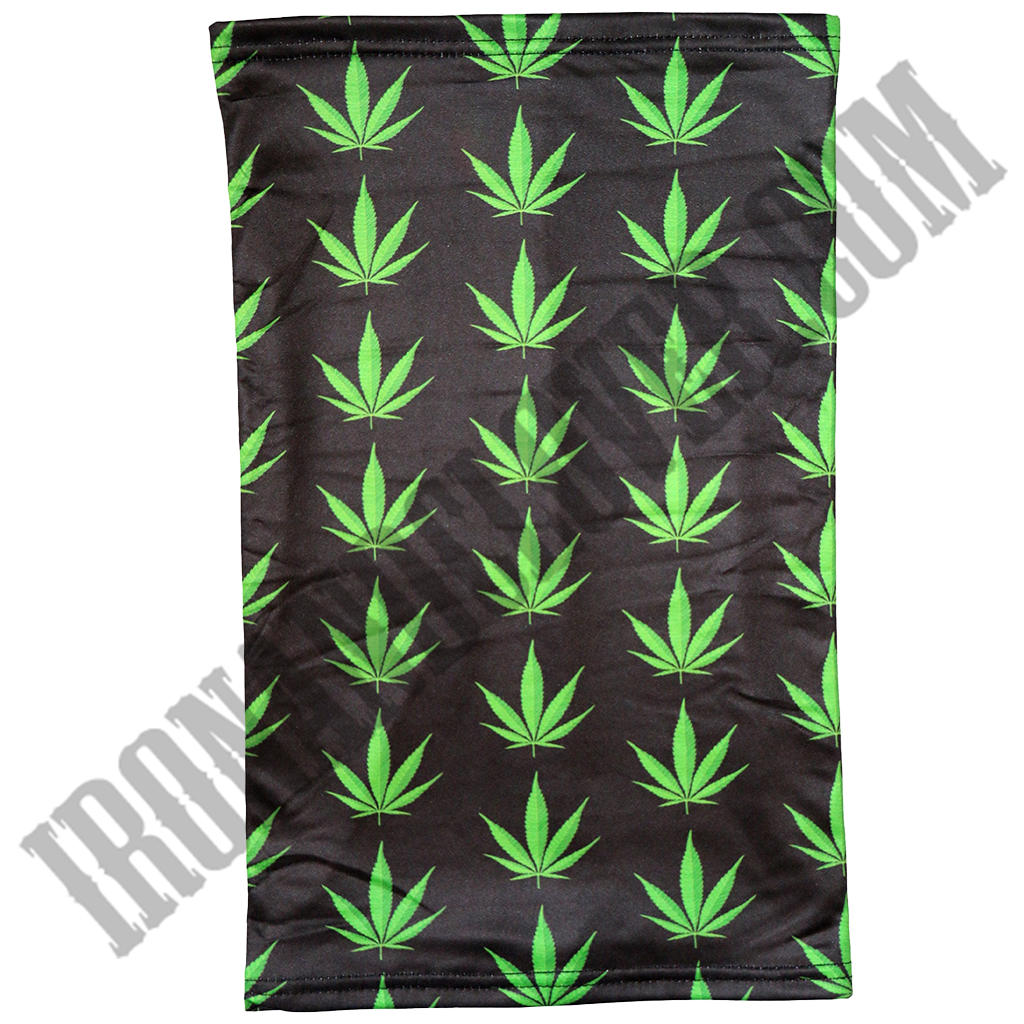 Pot Leaf Neck Gaiter