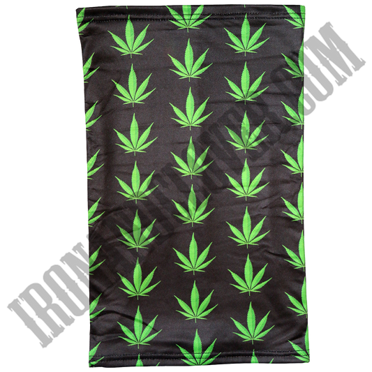 Pot Leaf Neck Gaiter