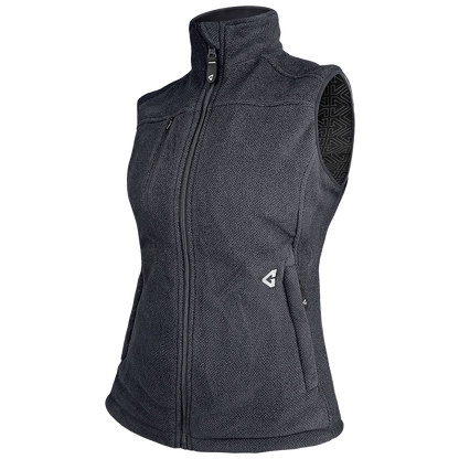 Gerbing 7V Women's Thermite Fleece Heated Vest 2.0 in Grey