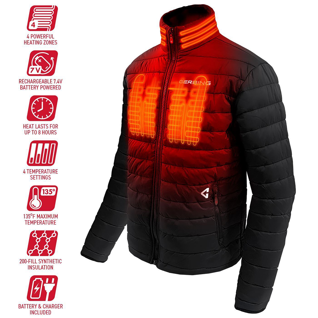 Gerbing 7V Men's Khione Puffer Heated Jacket 2.0