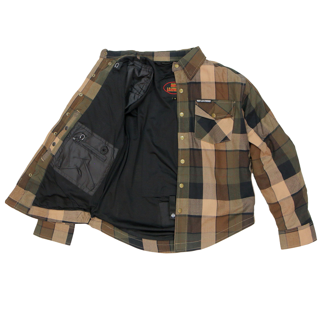 Armored Flannel Jacket in Sidewinder