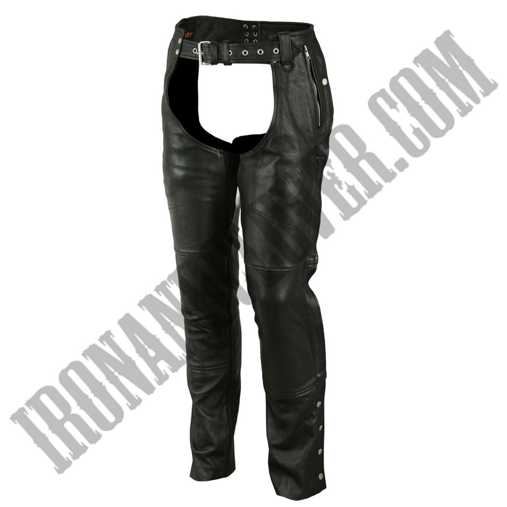 Unisex Double Deep Pocket Thermal Lined Chaps