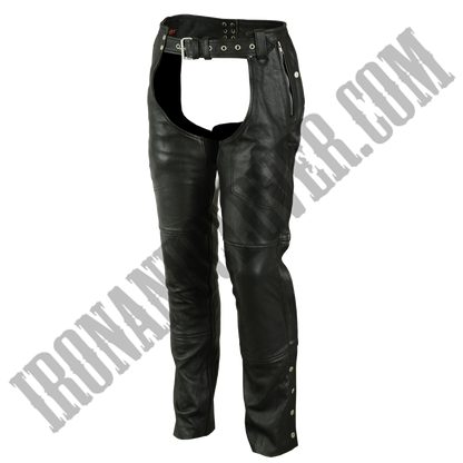 Unisex Double Deep Pocket Thermal Lined Chaps