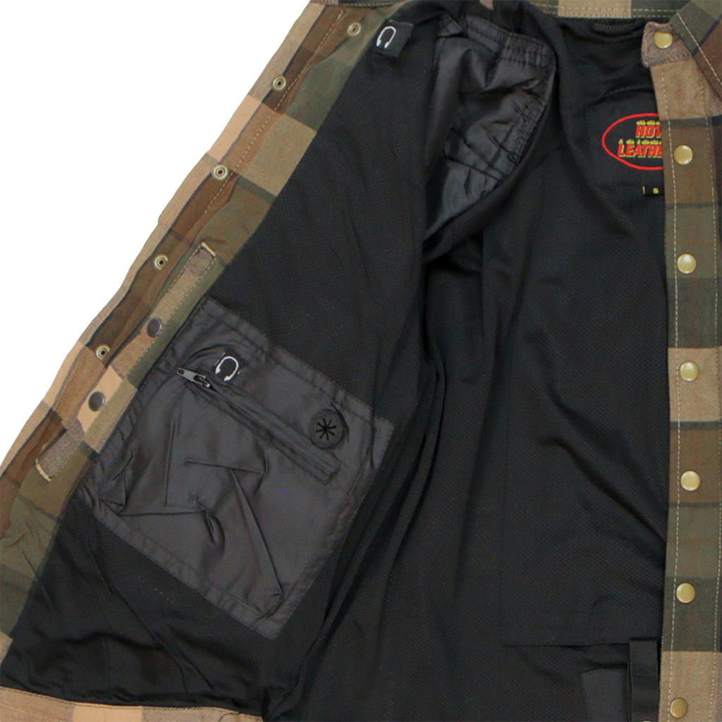 Armored Flannel Jacket in Sidewinder