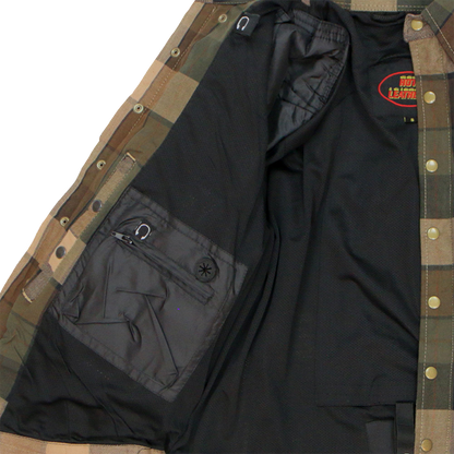 Armored Flannel Jacket in Sidewinder