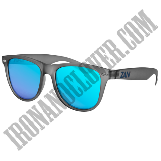 Minty Matte Gray Sunglasses