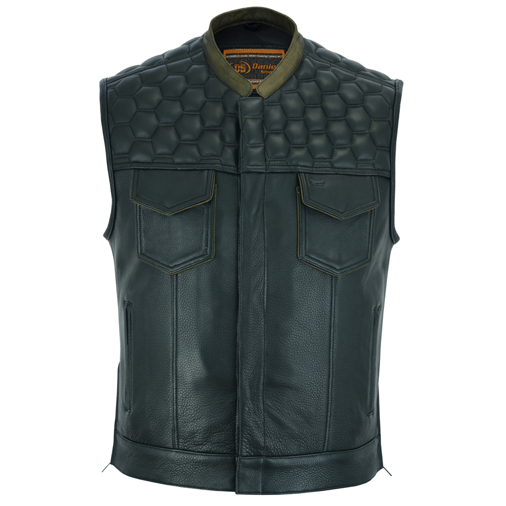 Whiskey Leather Vest