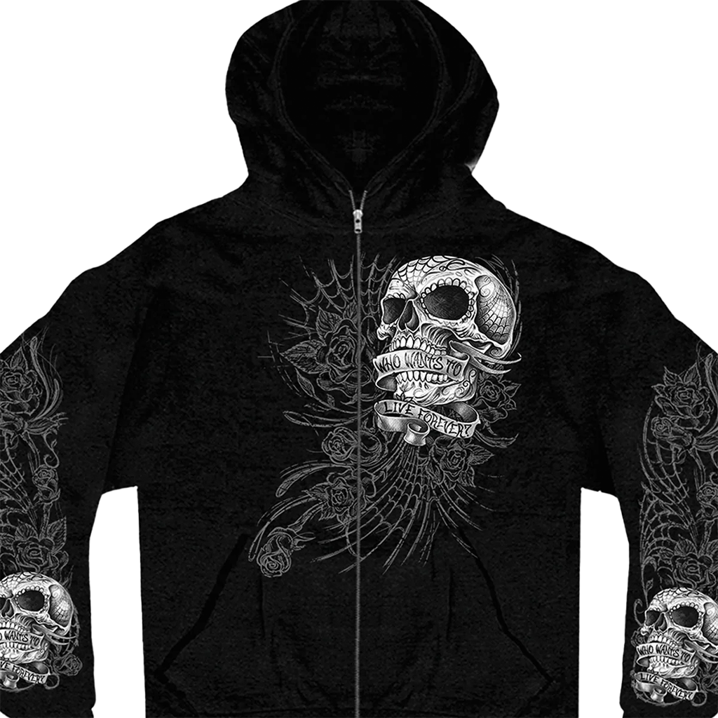 Sweet Demise Zip-Up Hoodie