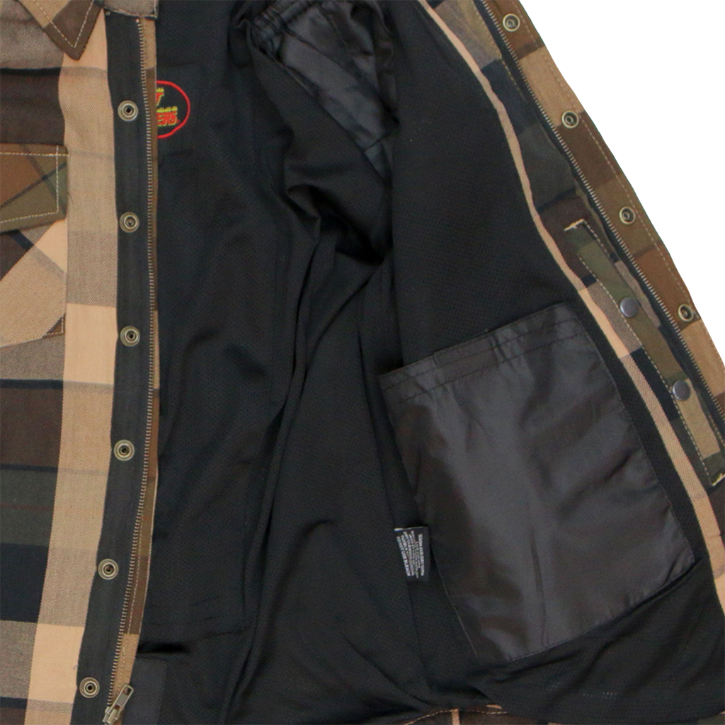 Armored Flannel Jacket in Sidewinder