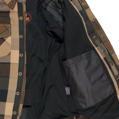 Armored Flannel Jacket in Sidewinder