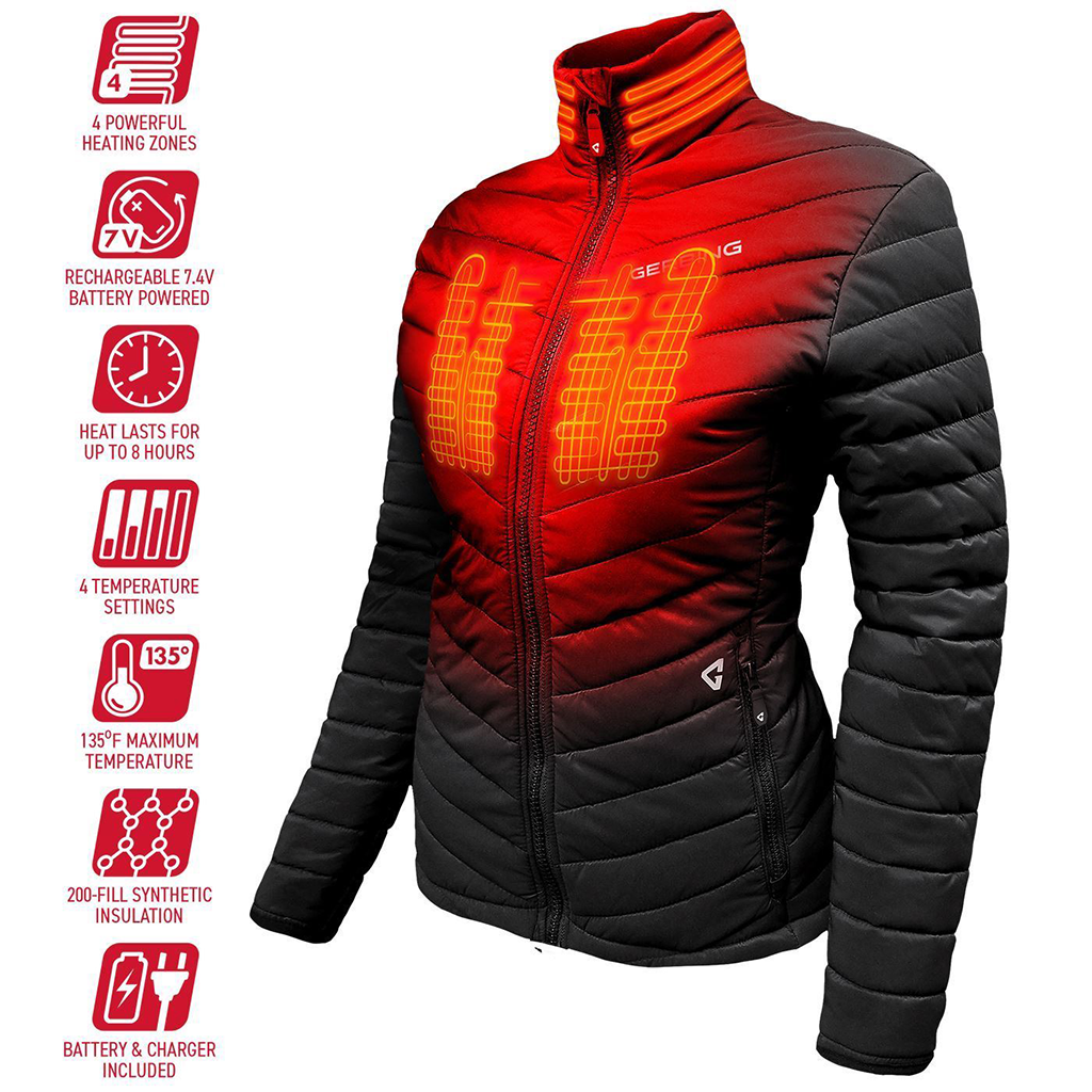 Gerbing 7V Women's Khione Puffer Heated Jacket 2.0