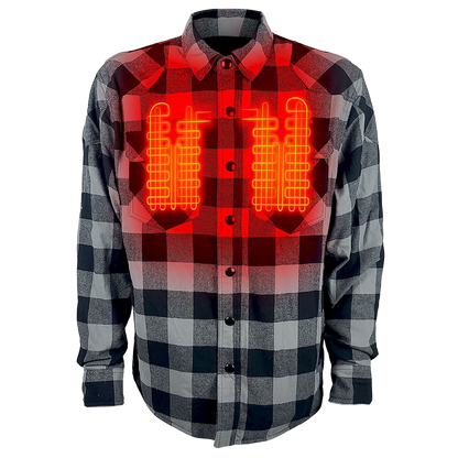 Gerbing 7V Battery Heated Flannel Shirt