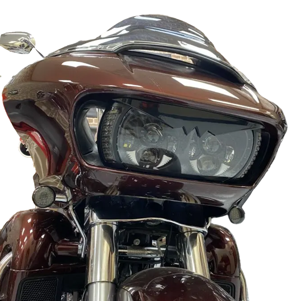 Smoked Turn Signal Bullet Style Lens Covers for Harley-Davidson®