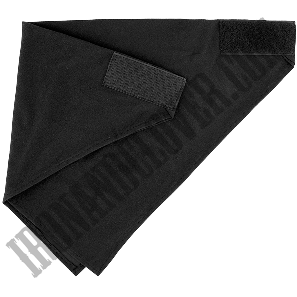 Black Half Bandanna